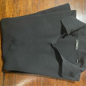Rhythm Charcoal Knit Polo